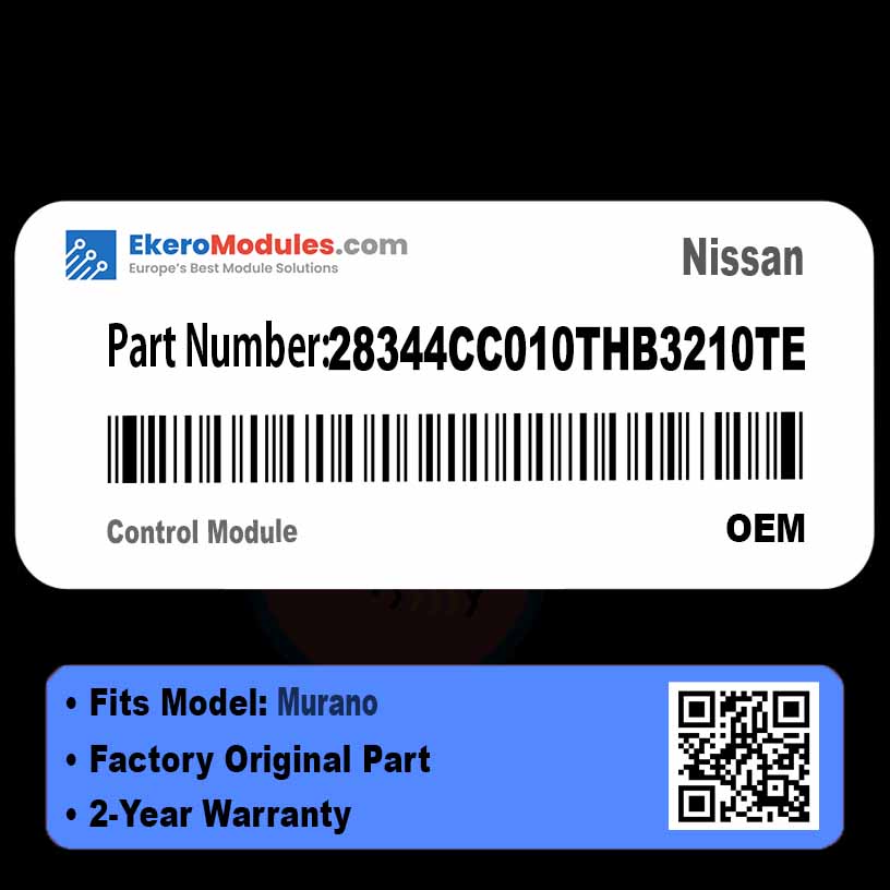 28344CC010THB3210TE Control Module | Nissan Murano | Genuine OEM Part