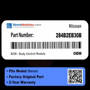 284B2EB30B BCM - Body Control Module | Nissan Navara | Genuine OEM Part