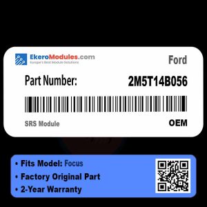 2M5T14B056 SRS Module | Ford Focus | Genuine OEM Part