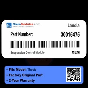 30015475 Suspension Control Module | Lancia Thesis | Genuine OEM Part