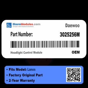 3025256M Headlight Control Module | Daewoo Lanos | Genuine OEM Part