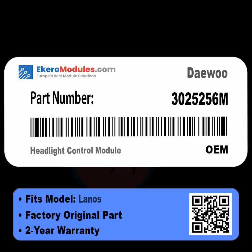 3025256M Headlight Control Module | Daewoo Lanos | Genuine OEM Part