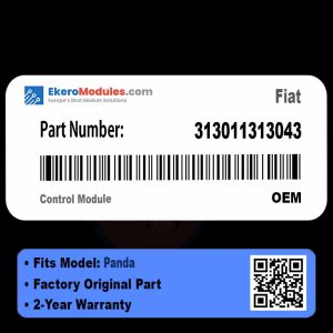313011313043 Control Module | Fiat Panda | Genuine OEM Part