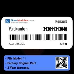313011313048 Control Module | Renault 11 | Genuine OEM Part