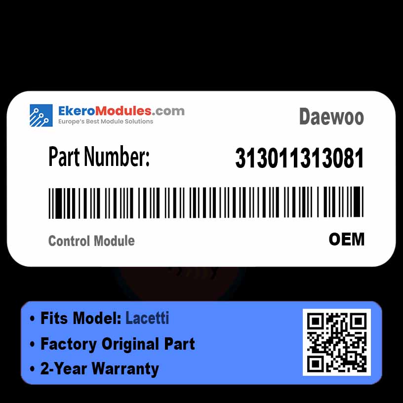 313011313081 Control Module | Daewoo Lacetti | Genuine OEM Part