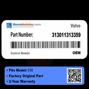 313011313359 Control Module | Volvo C30 | Genuine OEM Part