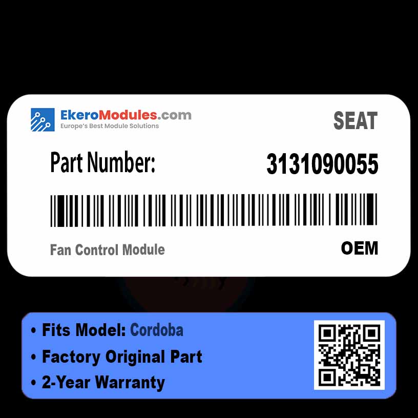 3131090055 Fan Control Module | SEAT Cordoba | Genuine OEM Part
