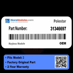 31346697 Keyless Module | Polestar 2 | Genuine OEM Part