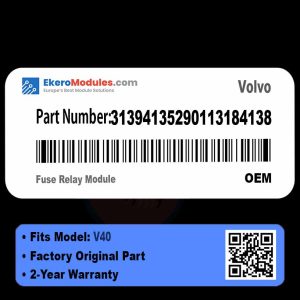 31394135290113184138 Fuse Relay Module | Volvo V40 | Genuine OEM Part