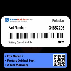 31652295 Battery Control Module | Polestar 2 | Genuine OEM Part