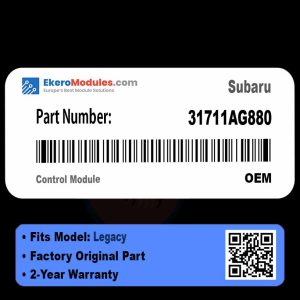 31711AG880 Control Module | Subaru Legacy | Genuine OEM Part
