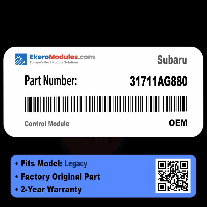 31711AG880 Control Module | Subaru Legacy | Genuine OEM Part