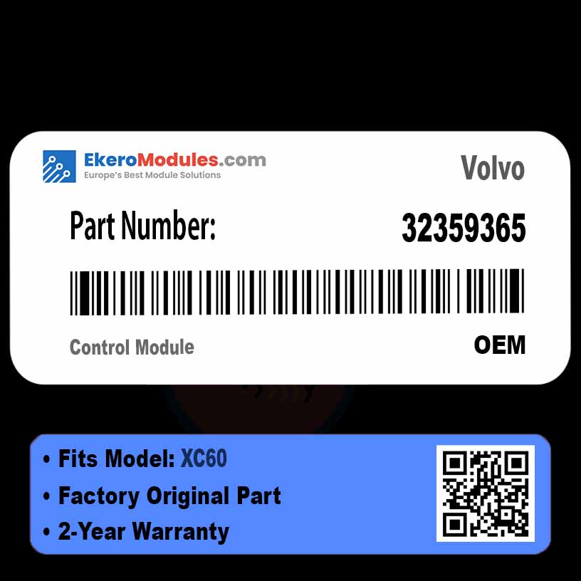 32359365 Control Module | Volvo XC60 | Genuine OEM Part