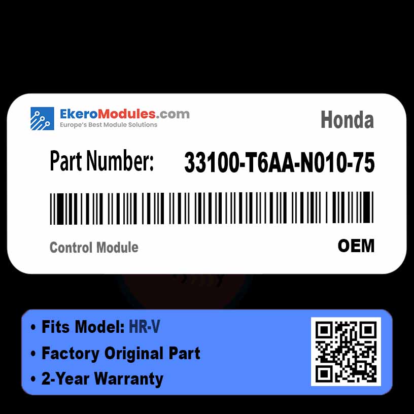 33100-T6AA-N010-75 Control Module | Honda HR-V | Genuine OEM Part