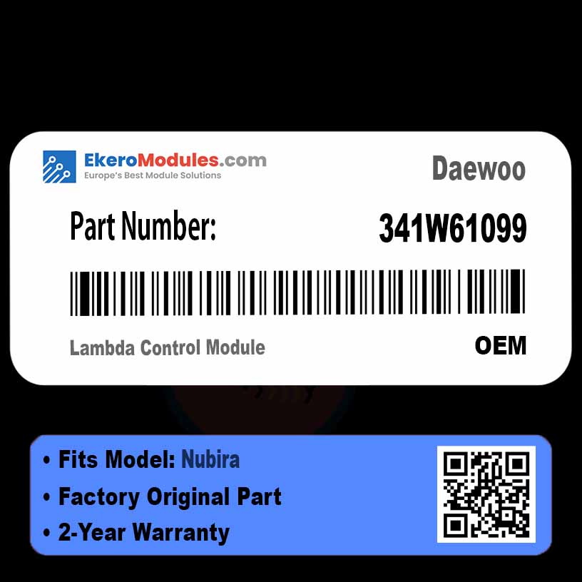 341W61099 Lambda Control Module | Daewoo Nubira | Genuine OEM Part