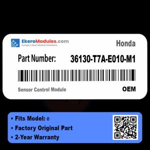 36130-T7A-E010-M1 Sensor Control Module | Honda e | Genuine OEM Part