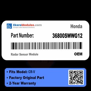 36800SWWG12 Radar Sensor Module | Honda CR-V | Genuine OEM Part