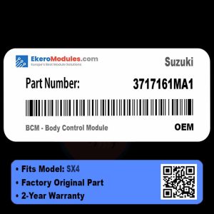 37171-61MA1 ECU - Engine Control Module | Suzuki SX4 | Genuine OEM Part