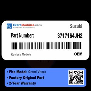 37171-64JH2 Keyless Module | Suzuki Grand Vitara | Genuine OEM Part