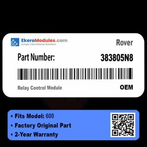 383805N8 Relay Control Module | Rover 600 | Genuine OEM Part