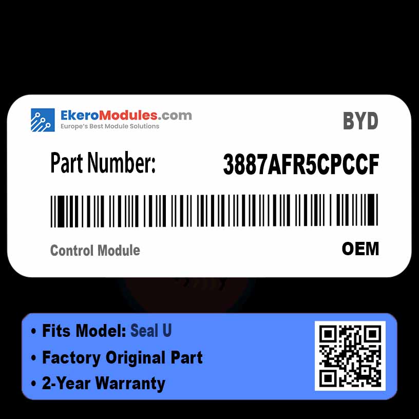 3887AFR5CPCCF Control Module | BYD Seal U | Genuine OEM Part