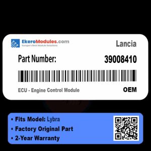 39008410 ECU - Engine Control Module | Lancia Lybra | Genuine OEM Part
