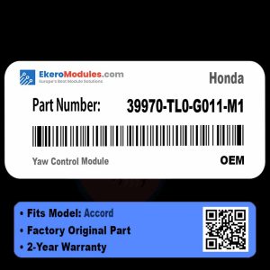 39970-TL0-G011-M1 Yaw Control Module | Honda Accord | Genuine OEM Part