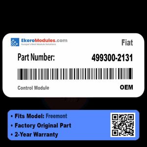 499300-2131 Control Module | Fiat Freemont | Genuine OEM Part