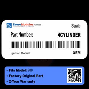 4CYLINDER Ignition Module | Saab 900 | Genuine OEM Part
