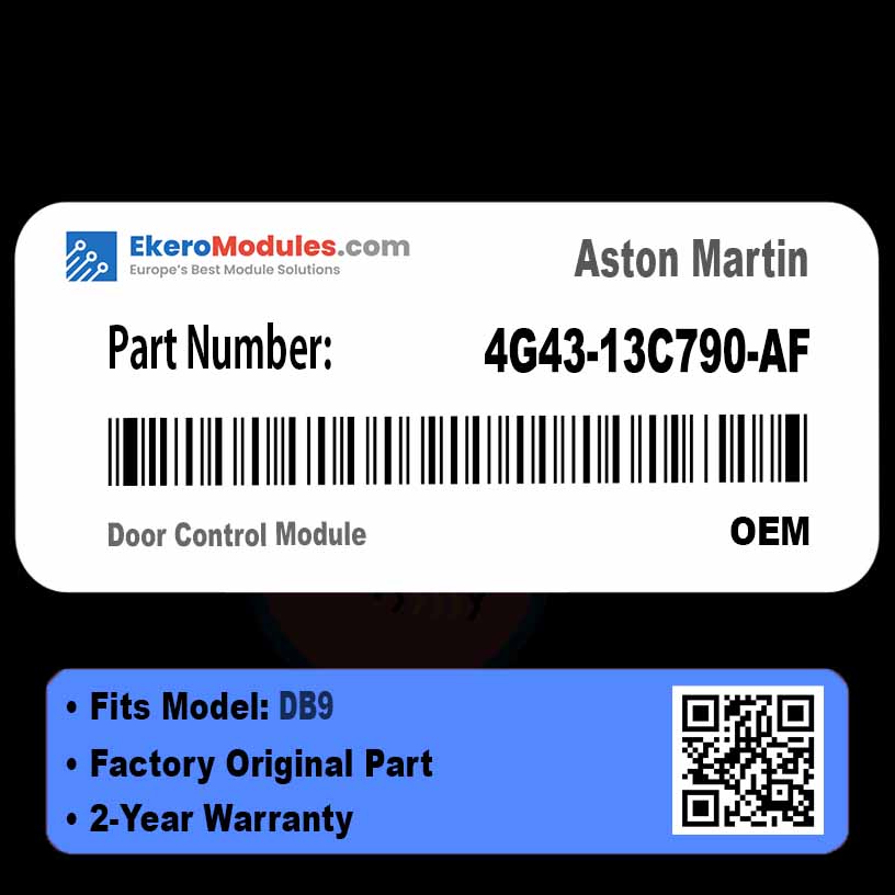 4G43-13C790-AF Door Control Module | Aston Martin DB9 | Genuine OEM Part