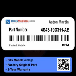4G43-19G311-AE Control Module | Aston Martin Vantage | Genuine OEM Part