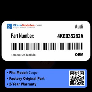 4KE035282A Telematics Module | Audi Coupe | Genuine OEM Part