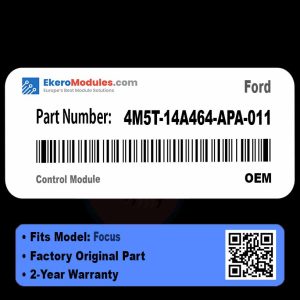 4M5T-14A464-APA-011 Control Module | Ford Focus | Genuine OEM Part