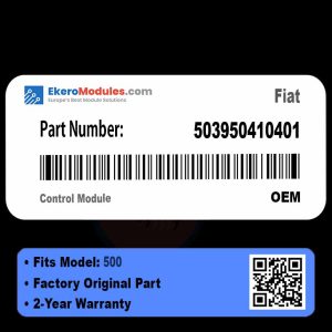 503950410401 Control Module | Fiat 500 | Genuine OEM Part