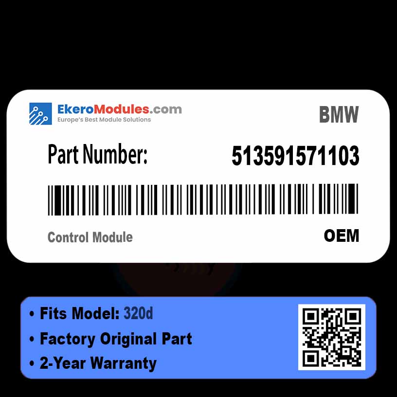 513591571103 Control Module | BMW 320d | Genuine OEM Part