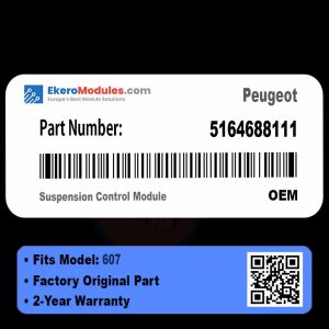 5164688111 Suspension Control Module | Peugeot 607 | Genuine OEM Part