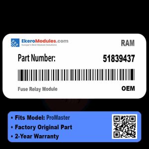 51839437 Fuse Relay Module | RAM ProMaster | Genuine OEM Part