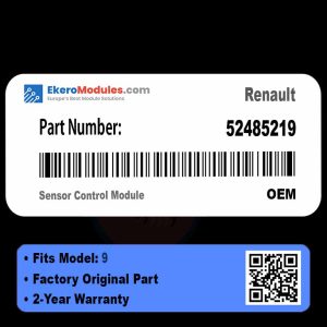52485219 Sensor Control Module | Renault 9 | Genuine OEM Part