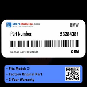 53284381 Sensor Control Module | BMW X1 | Genuine OEM Part