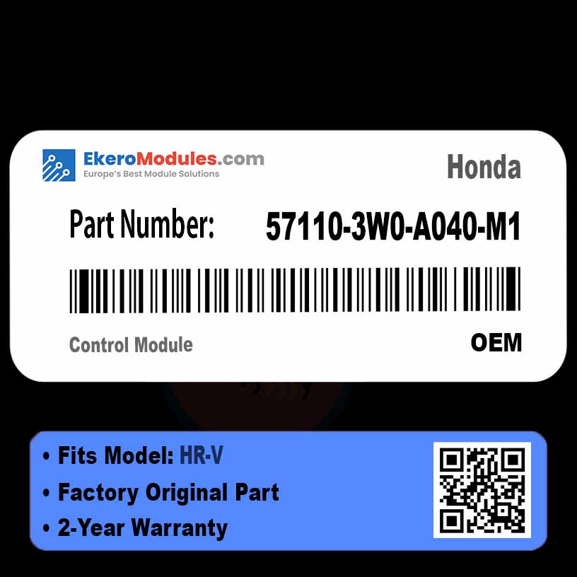 57110-3W0-A040-M1 Control Module | Honda HR-V | Genuine OEM Part