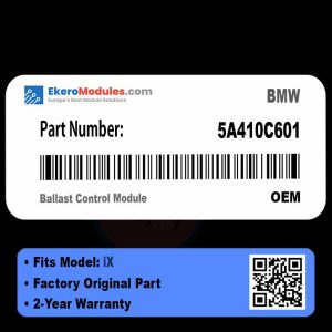 5A410C601 Ballast Control Module | BMW iX | Genuine OEM Part