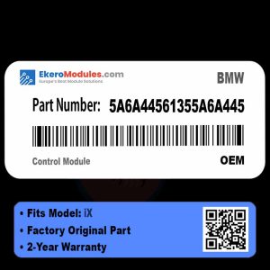 5A6A44561355A6A445 Control Module | BMW iX | Genuine OEM Part