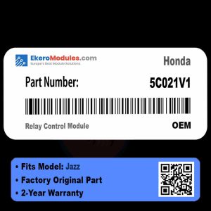 5C021V1 Relay Control Module | Honda Jazz | Genuine OEM Part