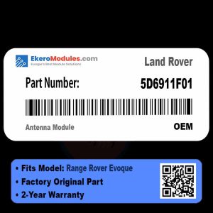 5D6911F01 Antenna Module | Land Rover Range Rover Evoque | Genuine OEM Part