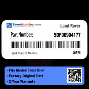 5DF00904177 Light Control Module | Land Rover Range Rover | Genuine OEM Part