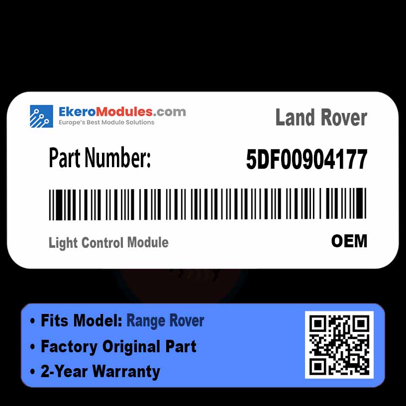 5DF00904177 Light Control Module | Land Rover Range Rover | Genuine OEM Part