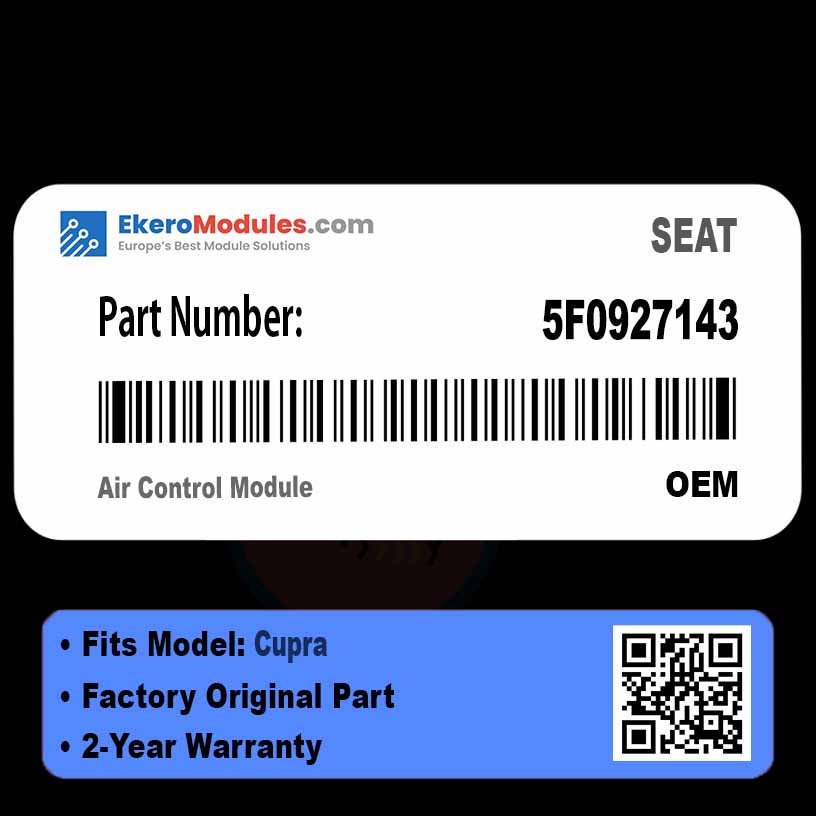 5F0927143 Air Control Module | SEAT Cupra | Genuine OEM Part