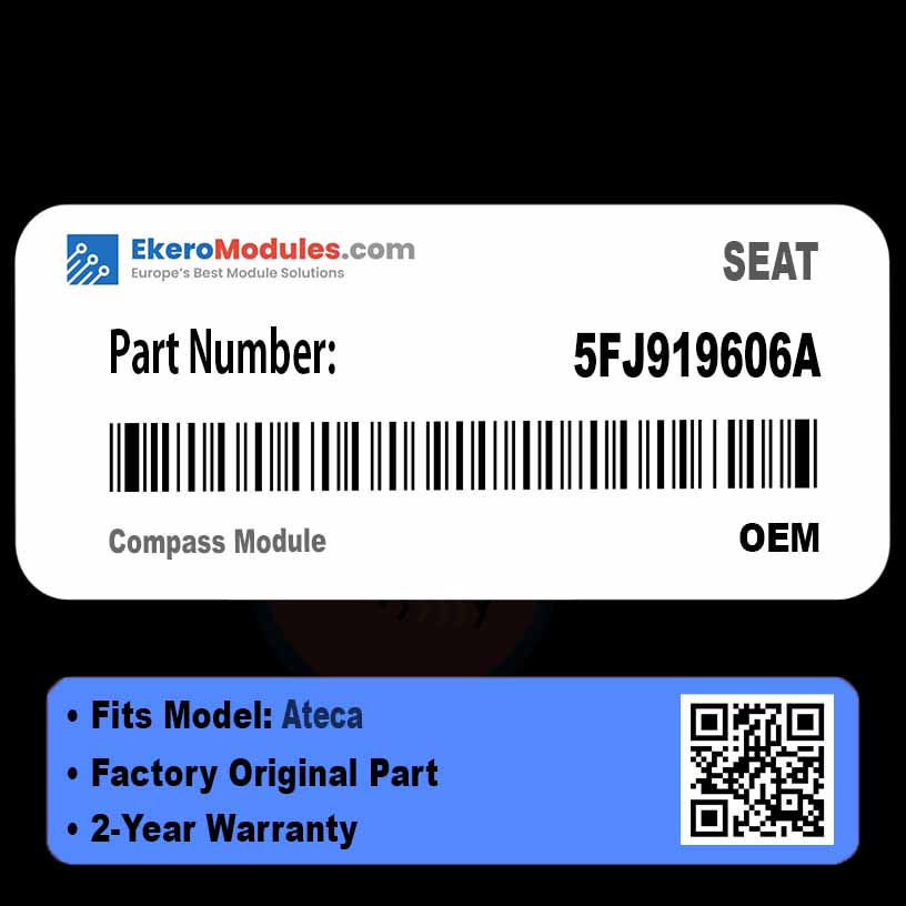 5FJ919606A Compass Module | SEAT Ateca | Genuine OEM Part