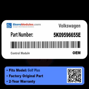 5K09596655E Control Module | Volkswagen Golf Plus | Genuine OEM Part