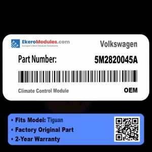 5M2820045A Climate Control Module | Volkswagen Tiguan | Genuine OEM Part